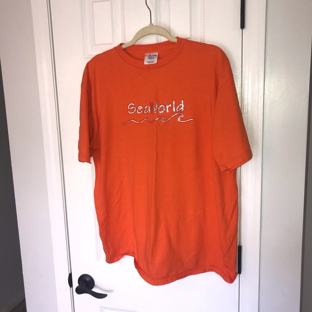 Vintage Sea World T-shirt Mens XL Rare